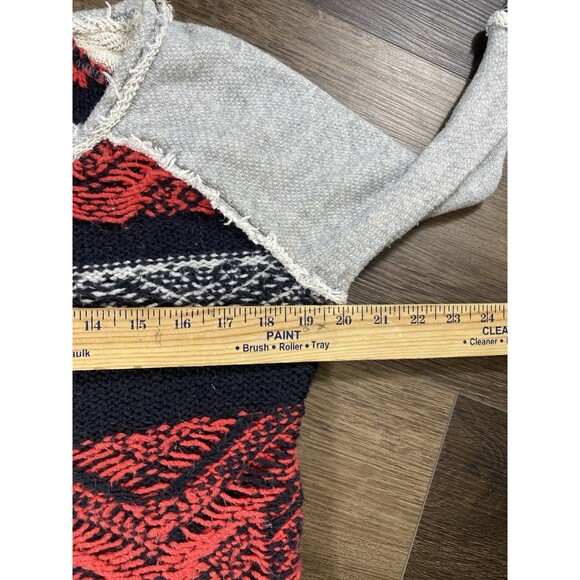 Free People Snow Angel Chunky Knit Boho Pullover Sweater Women’s Size Small - Picture 5 of 7
